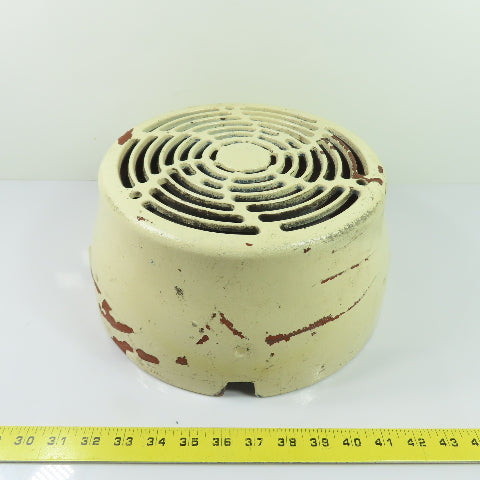 Cast Iron Electric Motor Fan Cover Shroud Guard 12-3/8" OD x 5-3/4" Wide