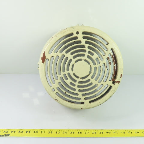 Cast Iron Electric Motor Fan Cover Shroud Guard 12-3/8" OD x 5-3/4" Wide