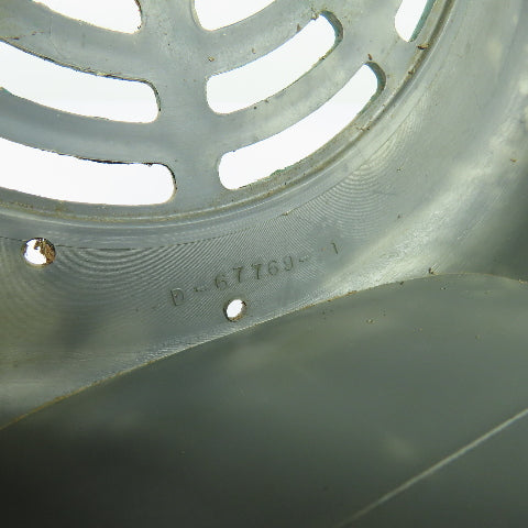 Plastic Electric Motor Fan Cover Shroud Guard 10" OD x 4" Wide