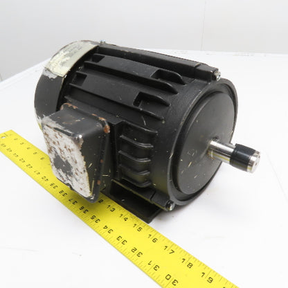 1HP Cast Iron Electric Motor 3Ph 1720RPM 230/460V 60Hz