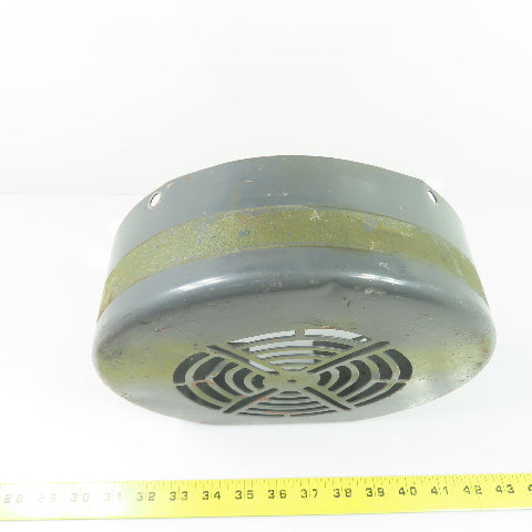 Electric Motor Fan Cover Shroud Guard 9-7/8" OD x 3-1/4" Wide