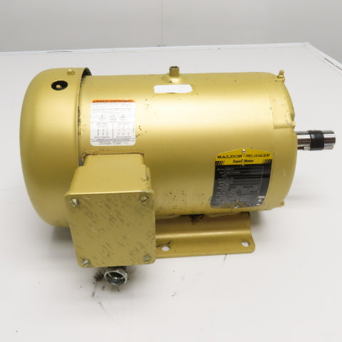 Baldor-Reliance EM3611T 3HP AC Electric Motor 230/460V 3Ph 182T 1760RPM Tested
