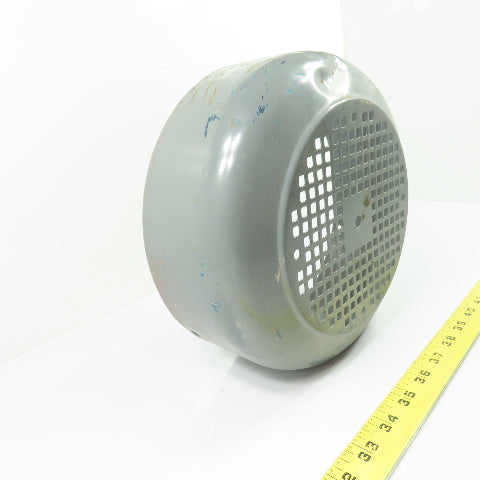 Electric Motor Fan Cover Shroud Guard 9" OD x 3-1/2" Wide