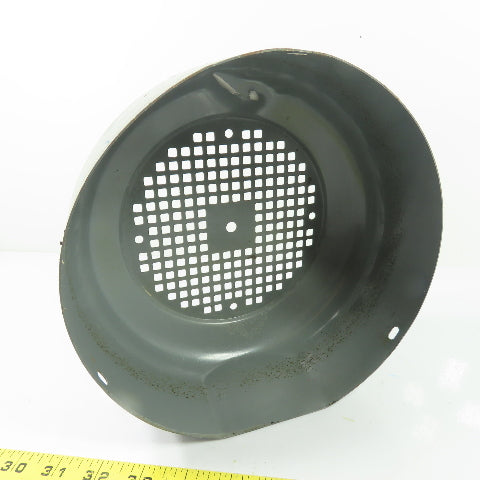 Electric Motor Fan Cover Shroud Guard 9" OD x 3-1/2" Wide