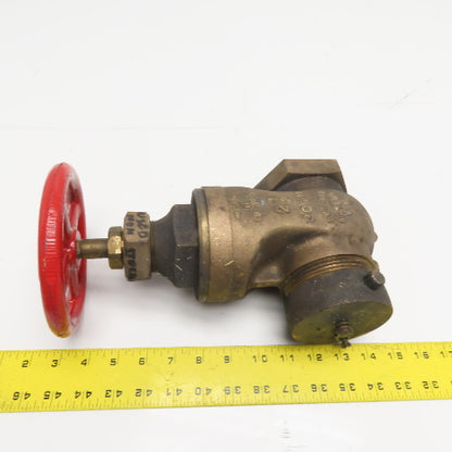Powhatan 19-281 2-1/2" Brass Fire Hose Gate Valve 300W