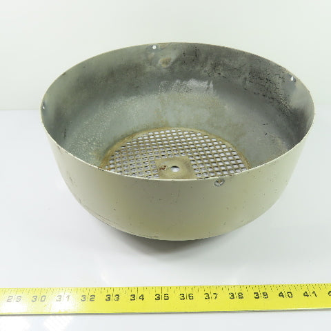 Electric Motor Fan Cover Shroud Guard 12-3/8" OD x 5-5/8" Wide