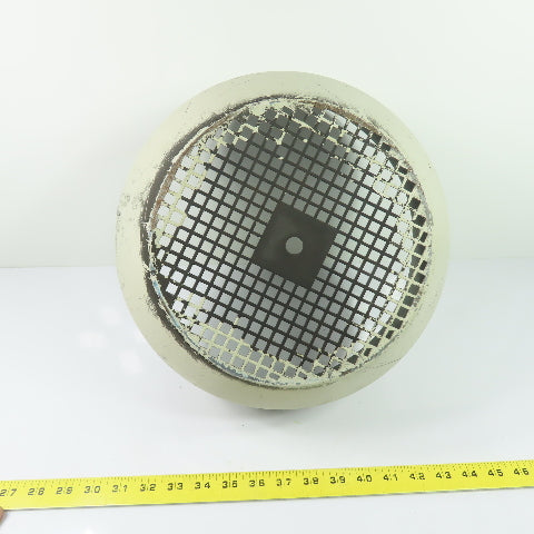 Electric Motor Fan Cover Shroud Guard 12-3/8" OD x 5-5/8" Wide