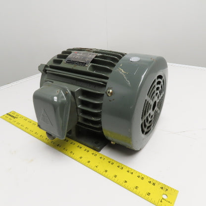 Teco AE CPXX 2HP 3Ph Pole Change Induction Motor 220V 1740/860RPM 112M Tested