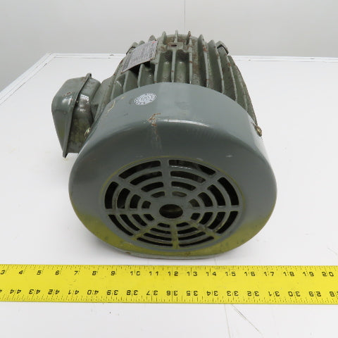 Teco AE CPXX 2HP 3Ph Pole Change Induction Motor 220V 1740/860RPM 112M Tested