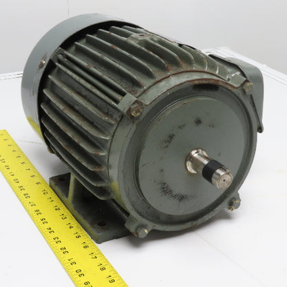 Teco AE CPXX 2HP 3Ph Pole Change Induction Motor 220V 1740/860RPM 112M Tested