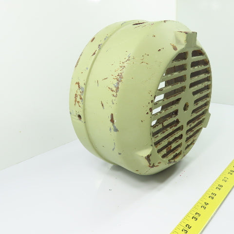 Cast Iron Electric Motor Fan Cover Shroud Guard 10-1/2" OD x 5" Wide