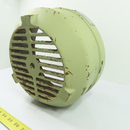 Cast Iron Electric Motor Fan Cover Shroud Guard 10-1/2" OD x 5" Wide