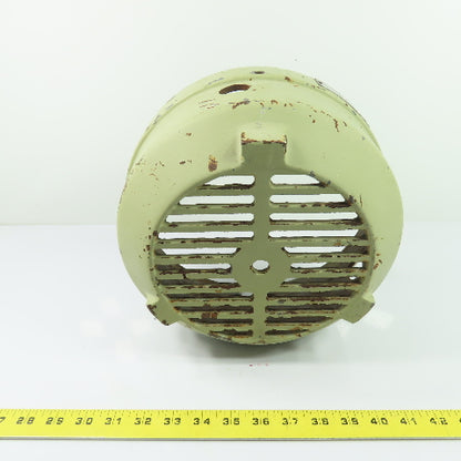 Cast Iron Electric Motor Fan Cover Shroud Guard 10-1/2" OD x 5" Wide