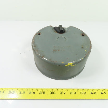 Stearns 105603102001 Electric Motor Fan Cover Shroud Guard 6-5/8" OD x 3" Wide