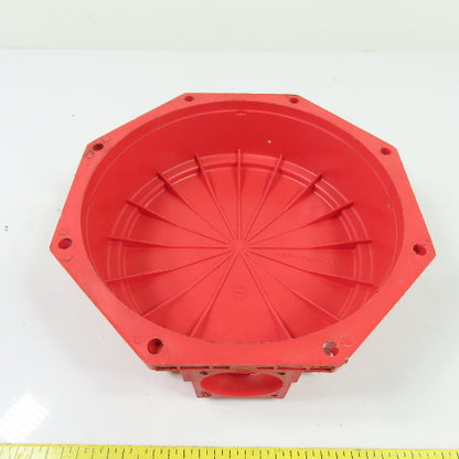 AC Servo Motor Cover Shroud Guard End Cap 6-3/4" x 2" Wide