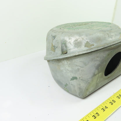 Lincoln Motor Vintage Aluminum Electric Motor Terminal Junction Box 8" OD