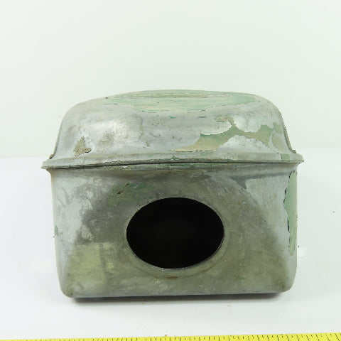Lincoln Motor Vintage Aluminum Electric Motor Terminal Junction Box 8" OD