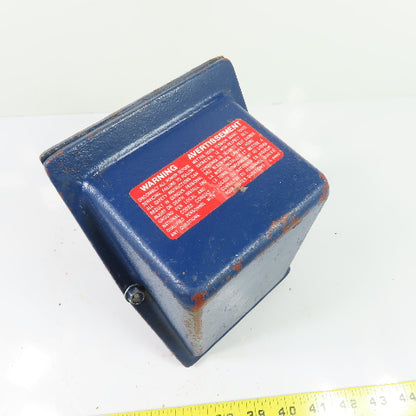 N/A Electric Motor Cast Iron Conduit Terminal Junction Box Cover 6"x 4.5"x 4.5"