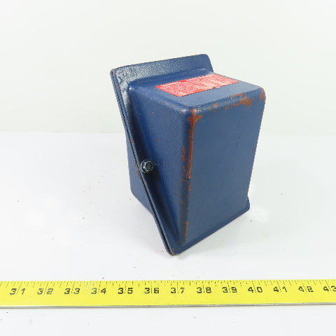 N/A Electric Motor Cast Iron Conduit Terminal Junction Box Cover 6"x 4.5"x 4.5"