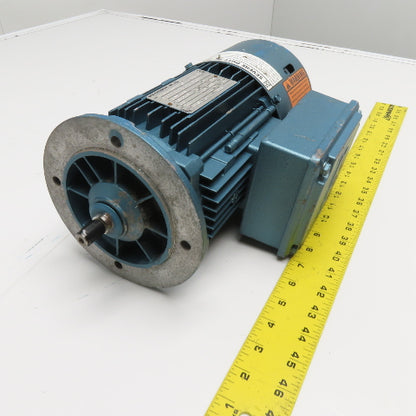 SEW DFT80K4BMG1HR-KS 0.75HP Brake Electric Motor 230YY/460Y 3Ph 1700RPM TEFC