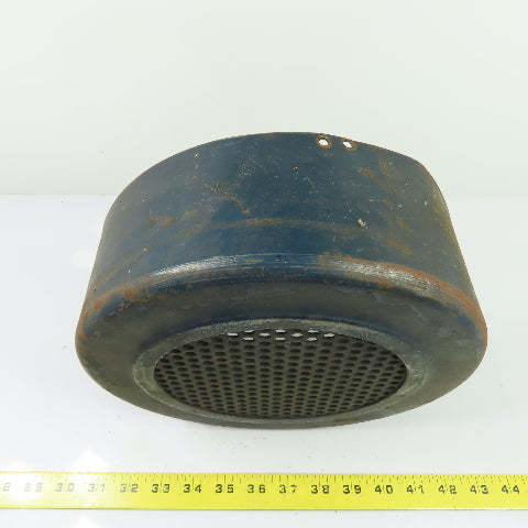 Electric Motor Fan Cover Shroud Guard 9-3/4" OD x 3-1/2" Wide