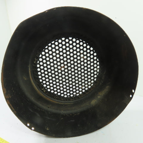 Electric Motor Fan Cover Shroud Guard 9-3/4" OD x 3-1/2" Wide