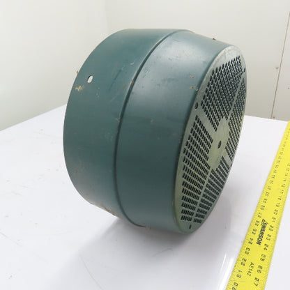 Electric Motor Fan Cover Shroud Guard 15-3/8" OD x 7-1/2" Wide