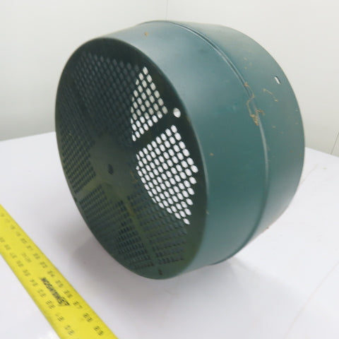 Electric Motor Fan Cover Shroud Guard 15-3/8" OD x 7-1/2" Wide