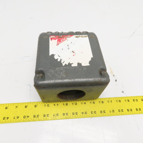 Baldor 10CB1500 Electric Motor Terminal Junction Box & Cover 6-1/4" x 7-1/2"