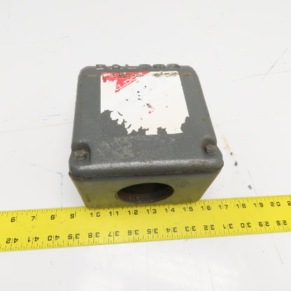 Baldor 10CB1500 Electric Motor Terminal Junction Box & Cover 6-1/4" x 7-1/2"
