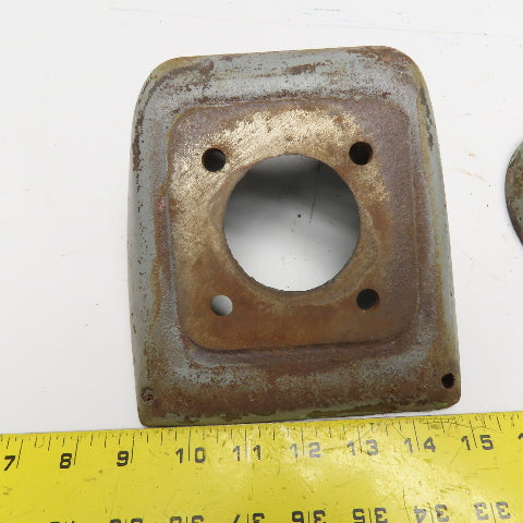 Electric Motor Terminal Junction Box 2-Piece Housing 6-1/4" x 7-1/2"