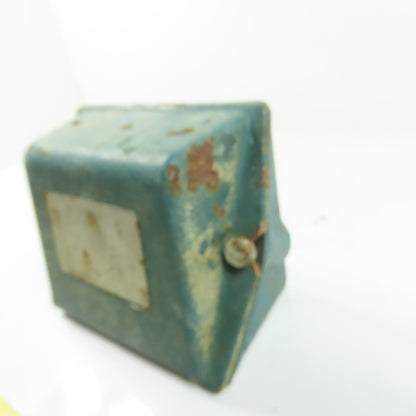 Electric Motor Cast Conduit Terminal Box Cover 4" x 5"