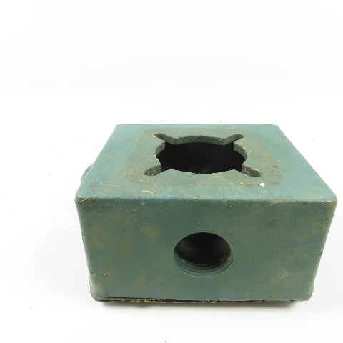 Electric Motor Cast Conduit Terminal Box Cover 4" x 5"