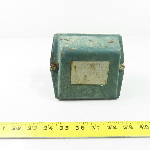 Electric Motor Cast Conduit Terminal Box Cover 4" x 5"