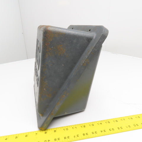 US Motors Cast Iron Electric Motor Terminal Box & Cover 12" x 12-1/2"