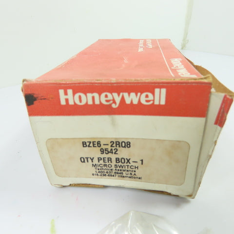 Honeywell BZE6-2RQ8 Micro Switch Roller Plunger Limit Switch 600VAC NEW