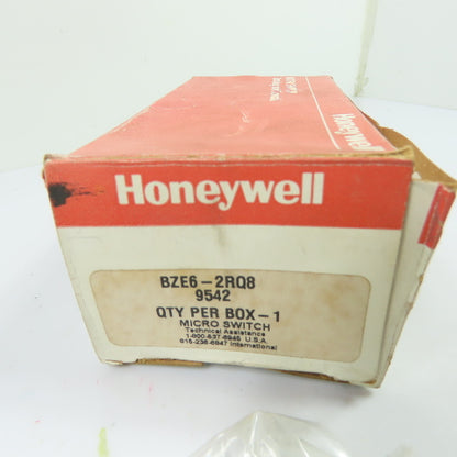 Honeywell BZE6-2RQ8 Micro Switch Roller Plunger Limit Switch 600VAC NEW
