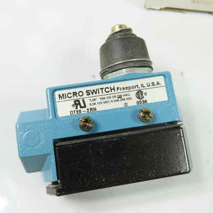 Honeywell DTE6-2RN Micro Switch Limit Switch 250VAC NEW