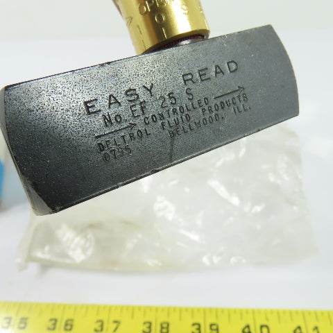 Deltrol EF25S Easy Read Flow Control Valve NEW