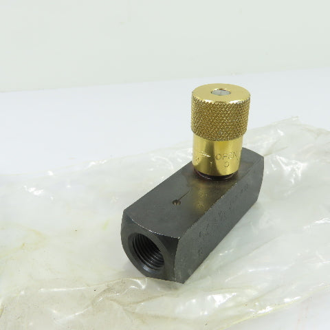 Deltrol EF25S Easy Read Flow Control Valve NEW