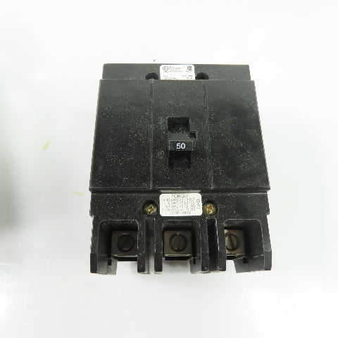 Eaton GHB3050 50A 3-Pole Industrial Circuit Breaker 277/480VAC 125/250VDC NEW