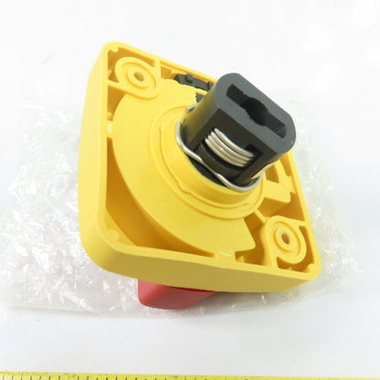 Radwell 194R-HS4E-SUB RAD-HS4E Red/Yellow Lockable Disconnect Switch Handle NEW