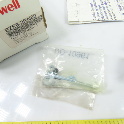 Honeywell BZE6-2RN80 Micro Switch Roller Plunger Limit Switch 240VAC NEW