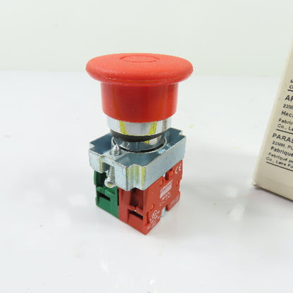 Dayton 30G251 22mm Emergency Stop Push-Pull Switch NEW