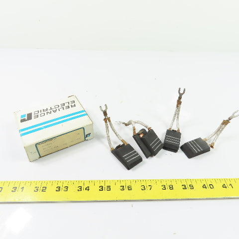 Reliance Electric 404844-F Motor Carbon Brushes Lot Of 4 NEW