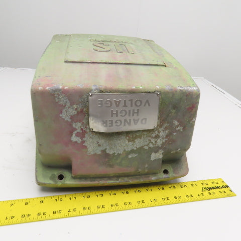 U.S. MOTORS Electric Motor Conduit Terminal Box & Cover 14" x 11-1/2" Wide