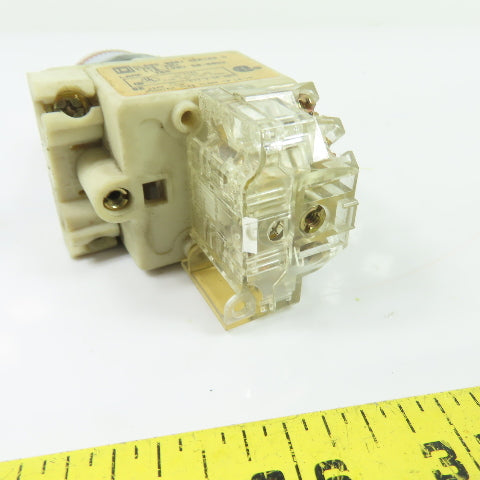Square D 9001-KM1 Class 9001 Type KM1 Ser H Illuminated Push Button Switch Base
