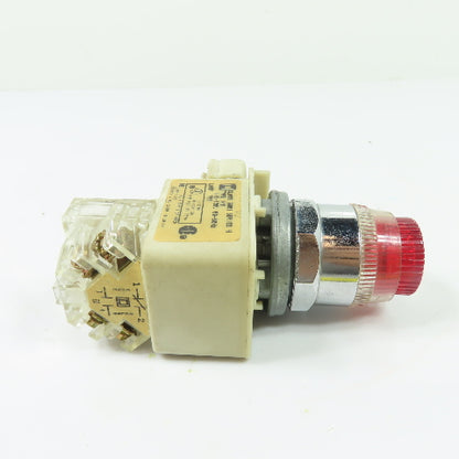 Square D 9001-KM1 Class 9001 Type KM1 Ser H Illuminated Push Button Switch Base