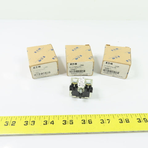 Eaton HT8B N.C. Contact Block Series B1 A600 P600 Lot of 3