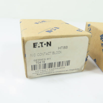 Eaton HT8B N.C. Contact Block Series B1 A600 P600 Lot of 3